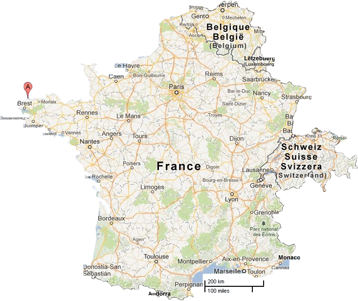 Carte de France